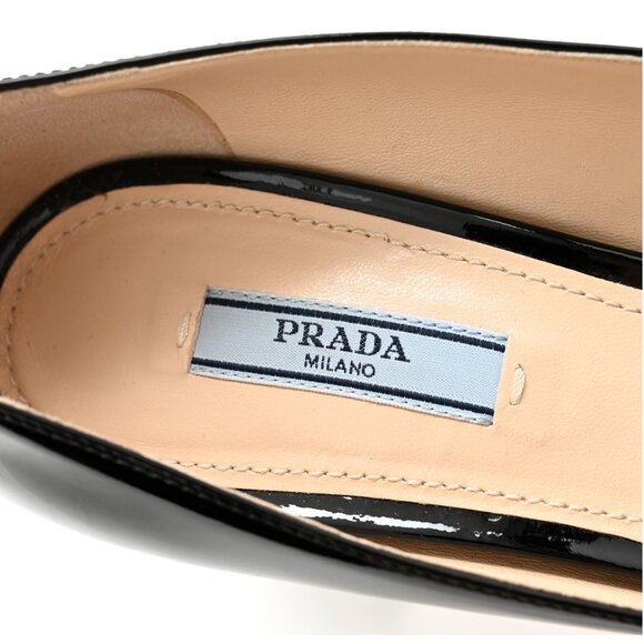 $890 PRADA Gold Chain Statement Loafer Pump New w/Box -  S 8,5/9 IT - Picture 15 of 16